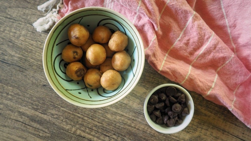 cookie dough balls