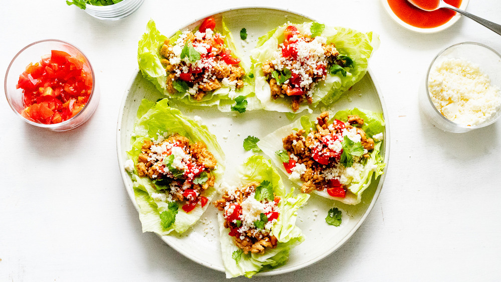 lettuce wrapped tacos