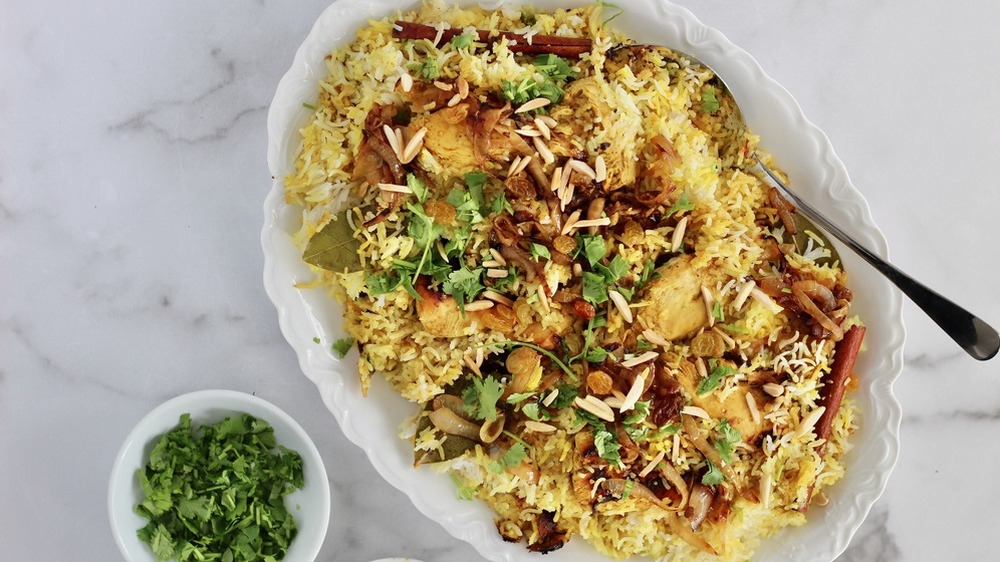 Chicken biryani