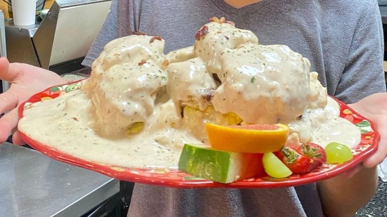 Big City Coffee gravy biscuits