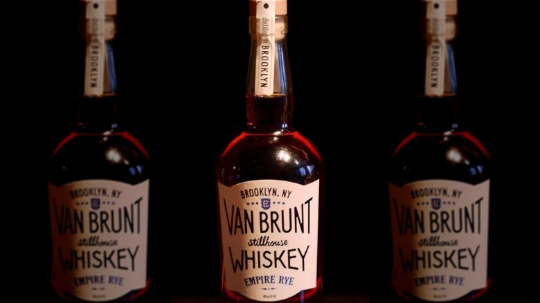 Van Brunt Empire Rye whiskey