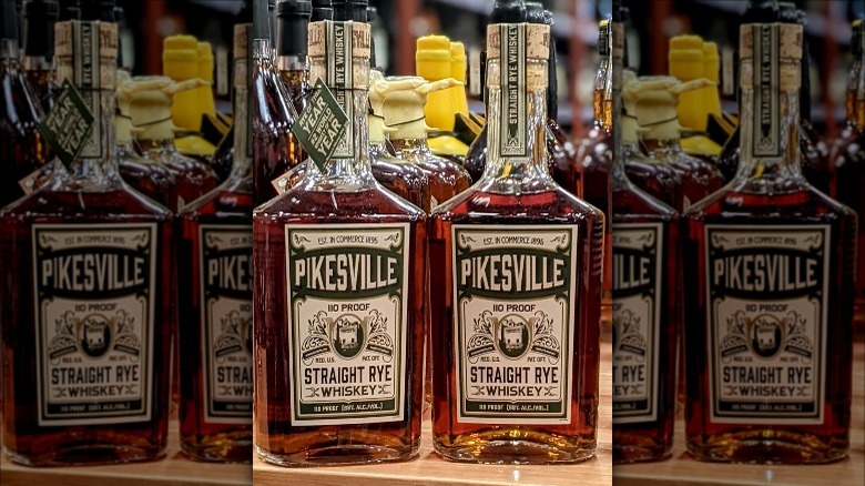 Pikesville straight rye whiskey