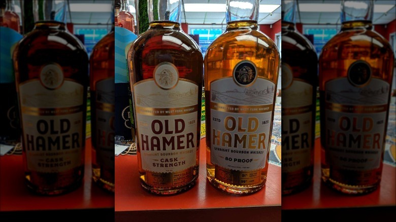 Old Hamer cask strength rye