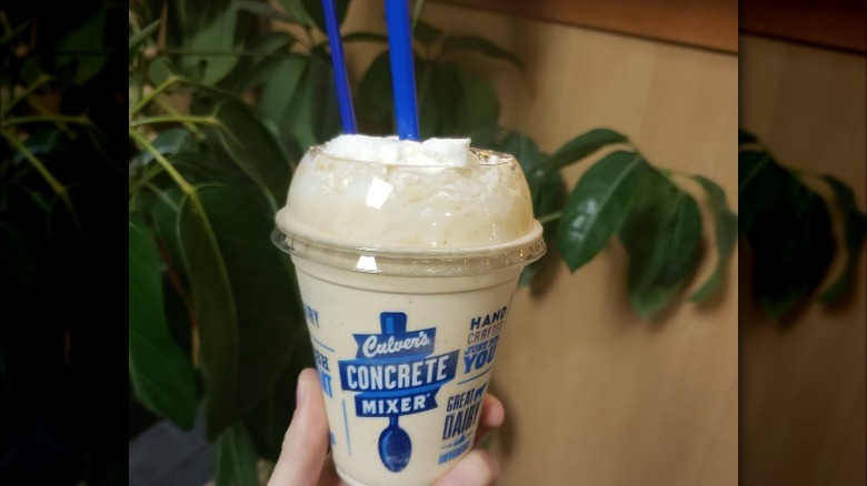 Culver's milkshake