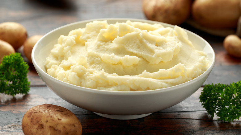 mashed potatoes