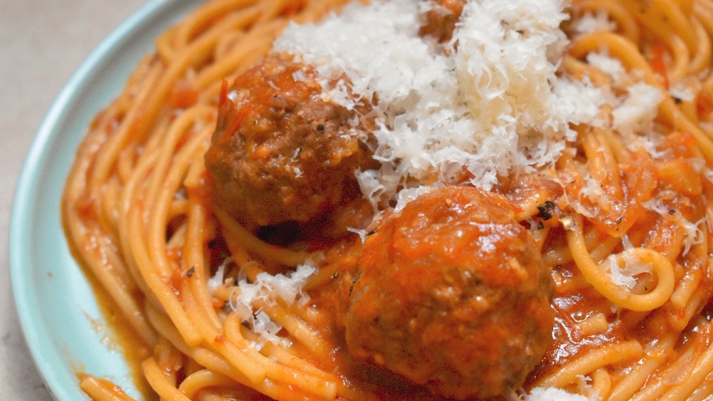 Spaghetti and Meatballs 