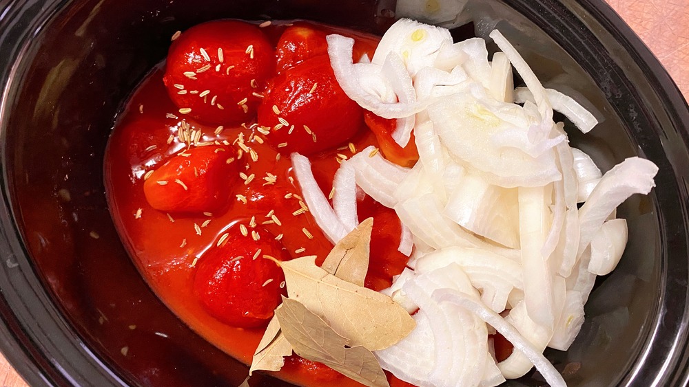 slow cooker marinara sauce