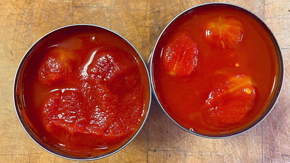 canned tomatoes for slow cooker marinara sauce