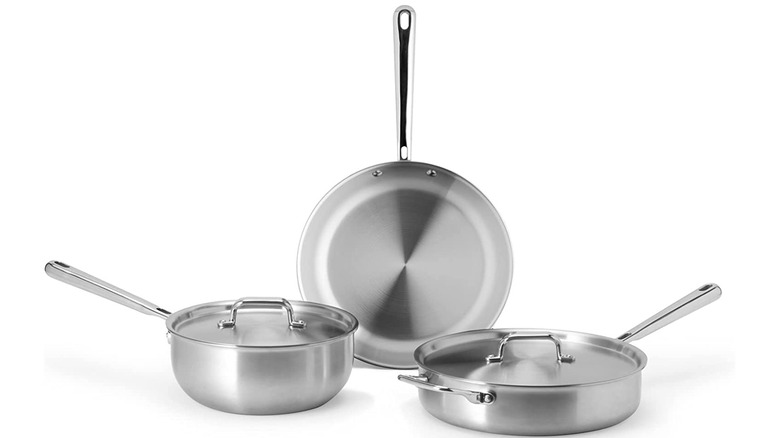 Misen 5-piece stainless steel starter set