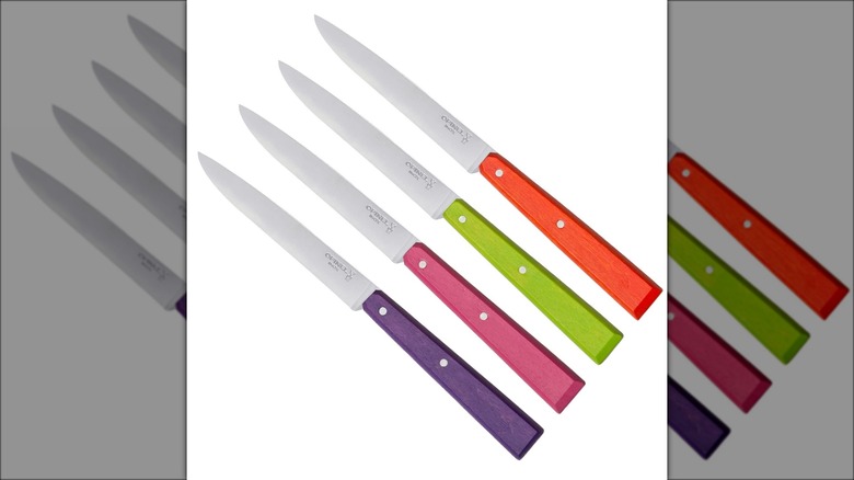 colorful opinel knives