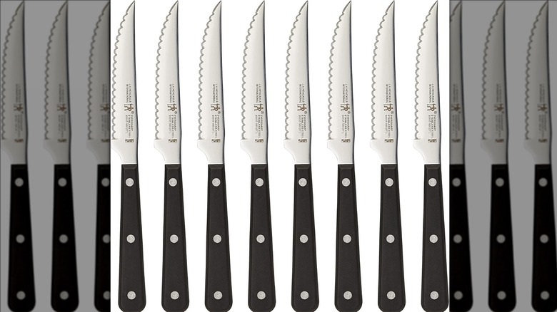 set of henckels knives