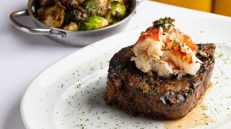 surf and turf at steak 48