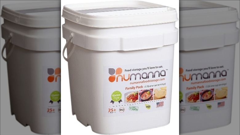 NuManna family pack food bucket