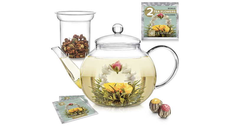 Teabloom safe glass teapot