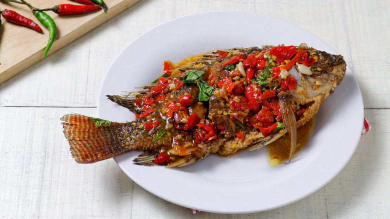 sweet and sour whole fish