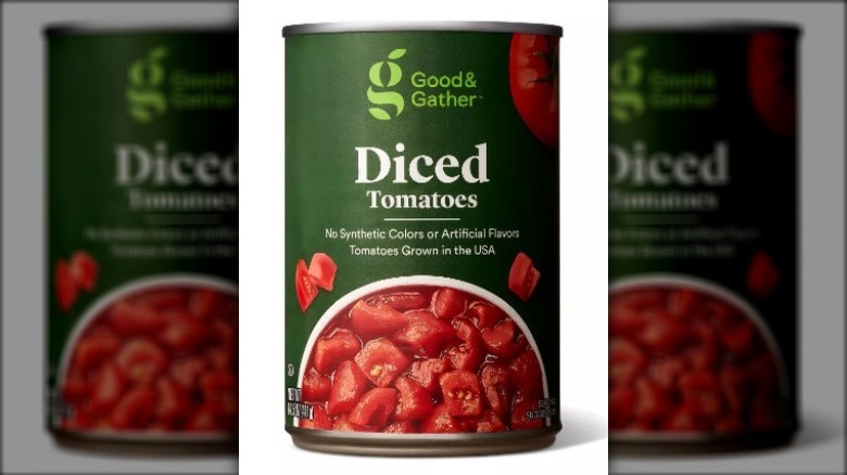 Good and Gather can of diced tomatoes