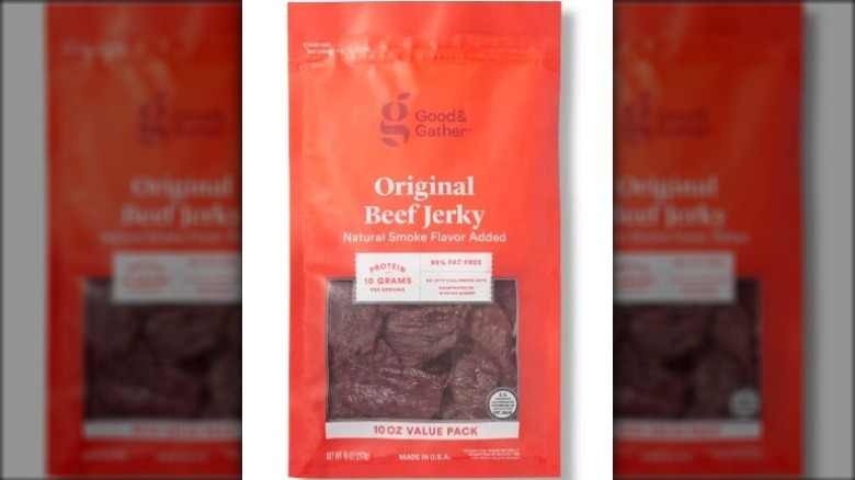 Good and Gather Original Beef Jerky package