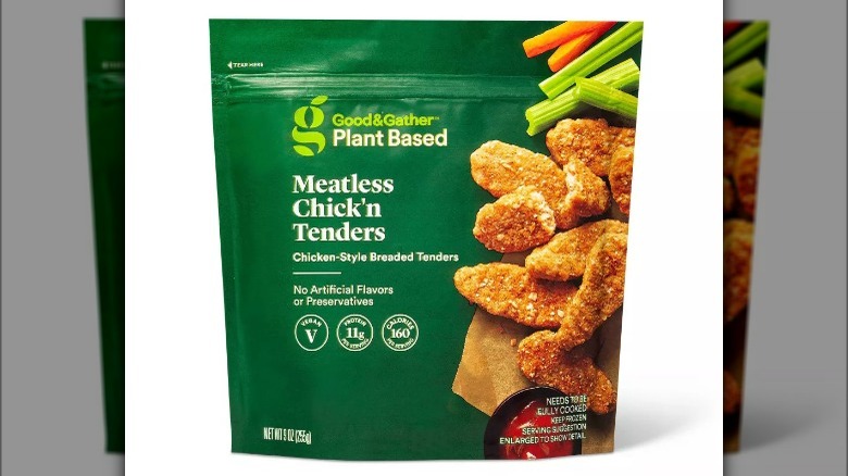 Good and Gather Meatless Chick'n Tenders bag