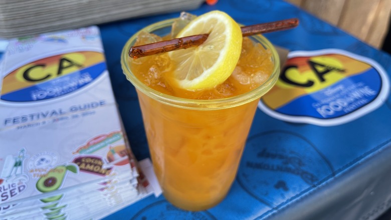 Disneyland Spicy Honey-Apricot Cocktail 