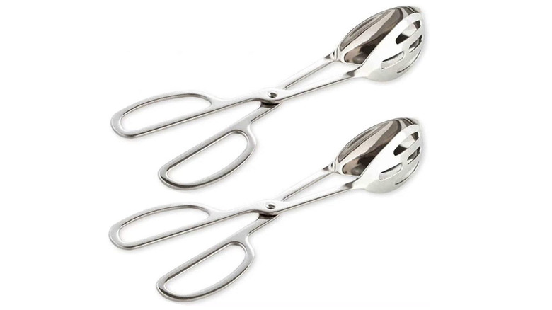 KEBE 2-pack stainless steel tongs