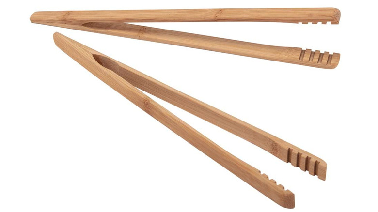 DUJEN bamboo tongs