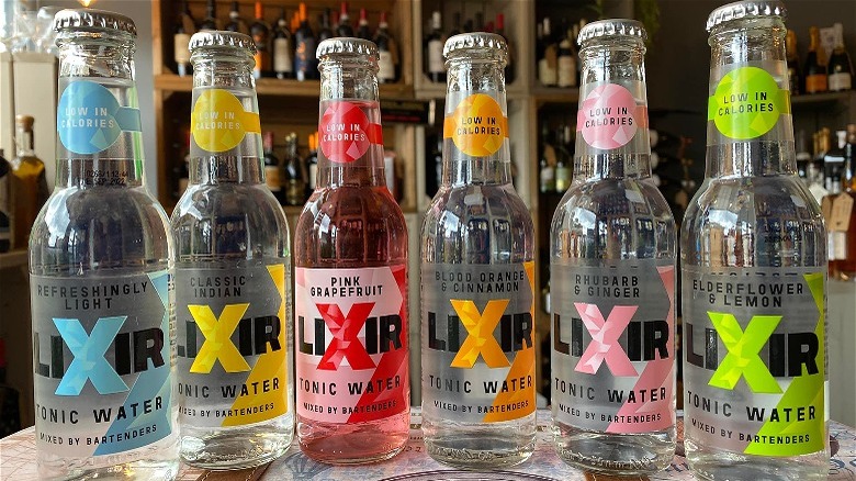 Lixir flavored tonic water 