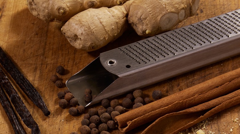 Spices and Microplane grater