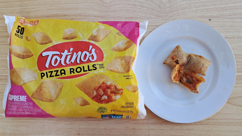 Totino's supreme pizza rolls