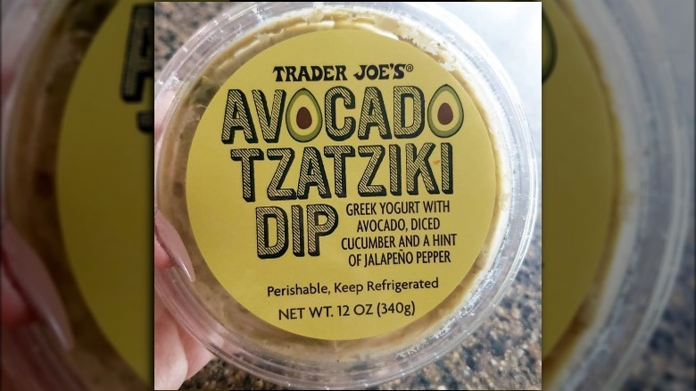 Trader Joe's Avocado Tzatziki dip 