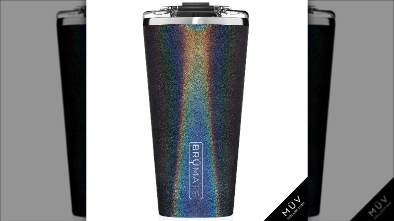 Glittery Brümate tumbler travel mug