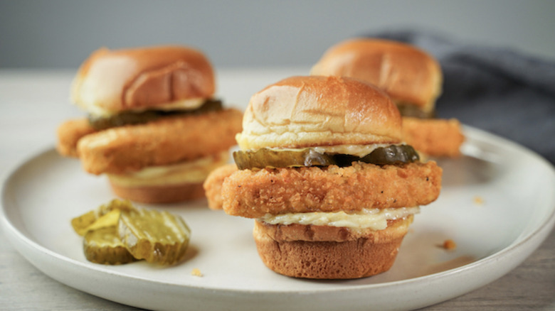 Beyond Chicken tenders sliders