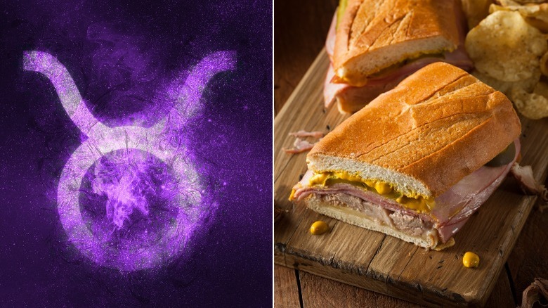Taurus zodiac sign, Cuban sandwich
