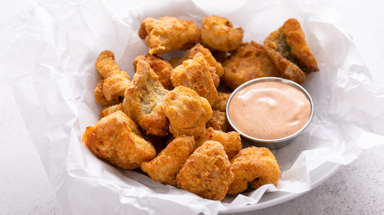 fried catfish nuggets