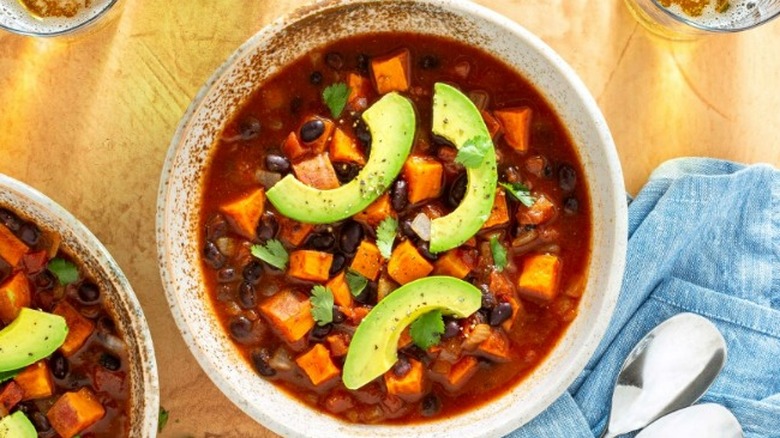 Sunbasket veggie chili