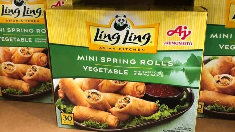 Ling Ling Mini Vegetable Spring Rolls