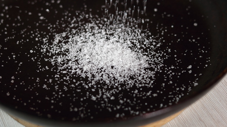 sugar in a dry skillet