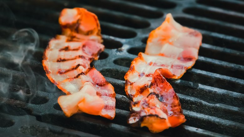 grilled bacon