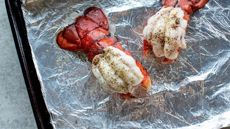 Broiled Lobster Tails