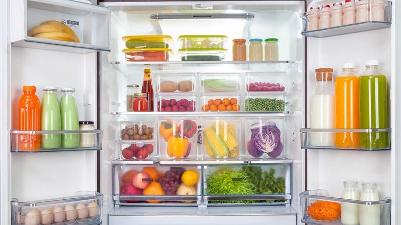 Organized refrigerator