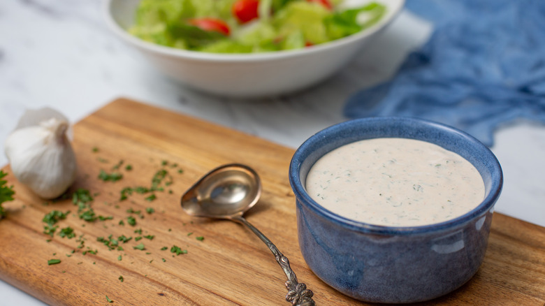 homemade buttermilk ranch dressing