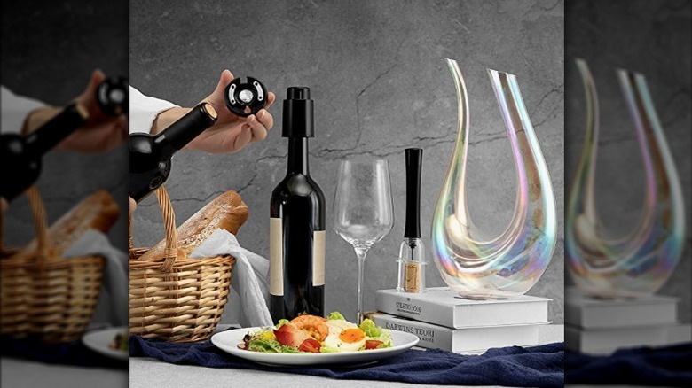 Chateau La Derive wine decanter