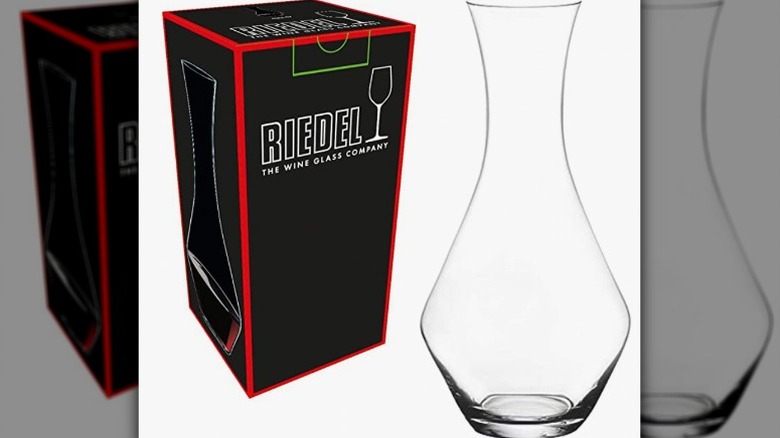 Riedel merlot decanter