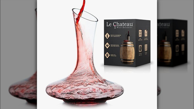 Le Chateau red wine decanter