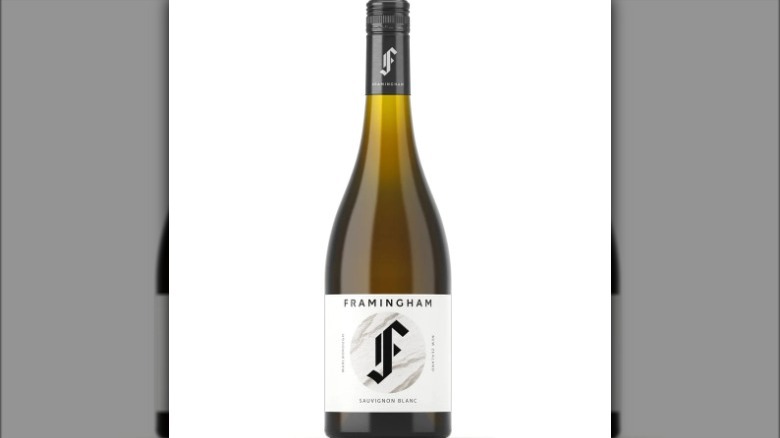 Framingham sauvignon blanc wine bottle