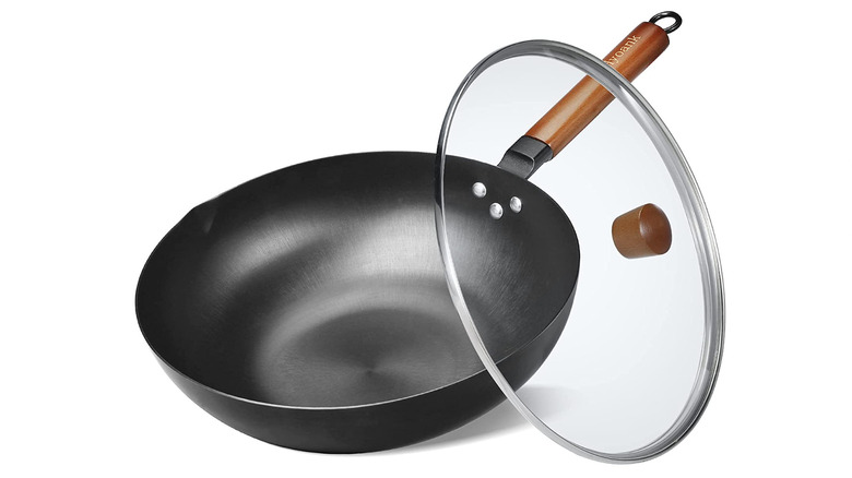 hyoank carbon steel wok