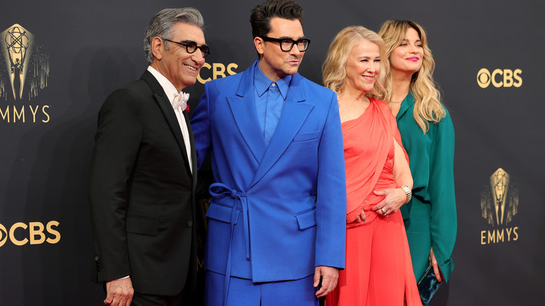 Dan Levy and the other stars of Schitt's Creek