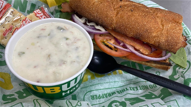 The Big Change That's Coming To Subway's Soup Menu