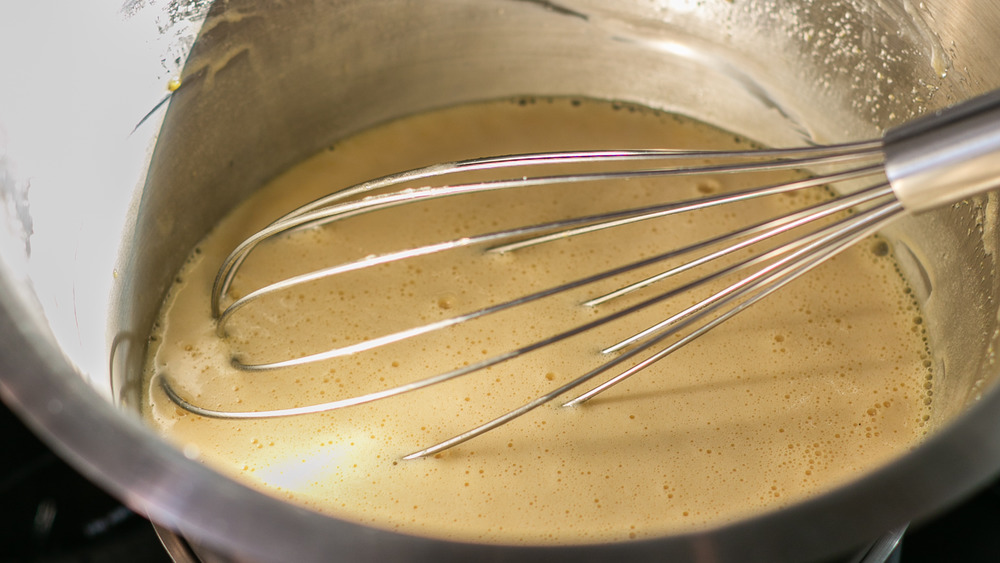 Whisk on stove