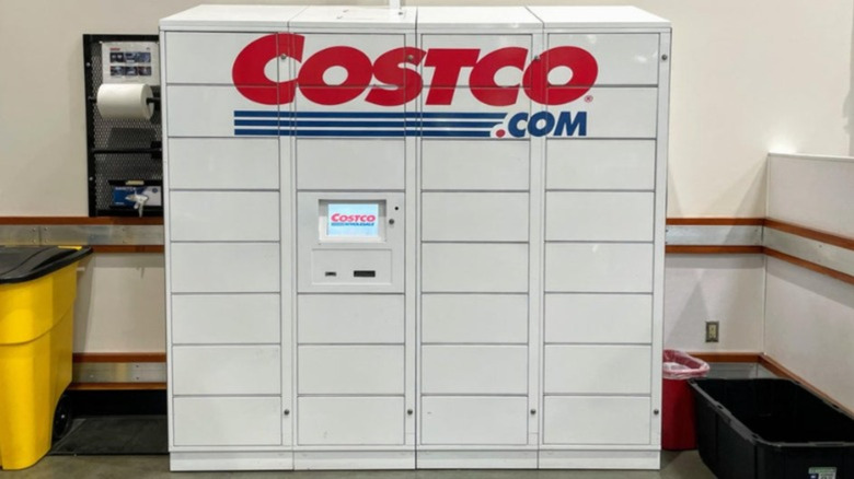 Costco in-store pickup lockers