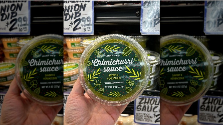 Trader Joe's chimichurri sauce